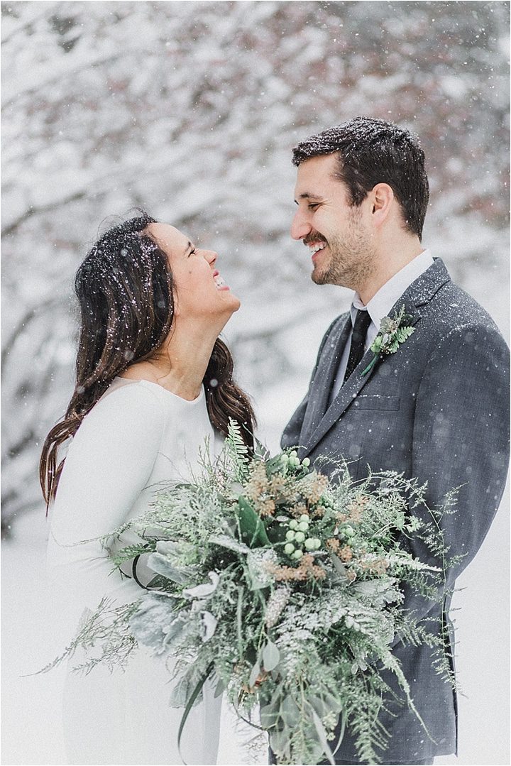 Winter Wonderland Styled Wedding Shoot in the Snow | Hill City Bride Virginia Wedding Blog