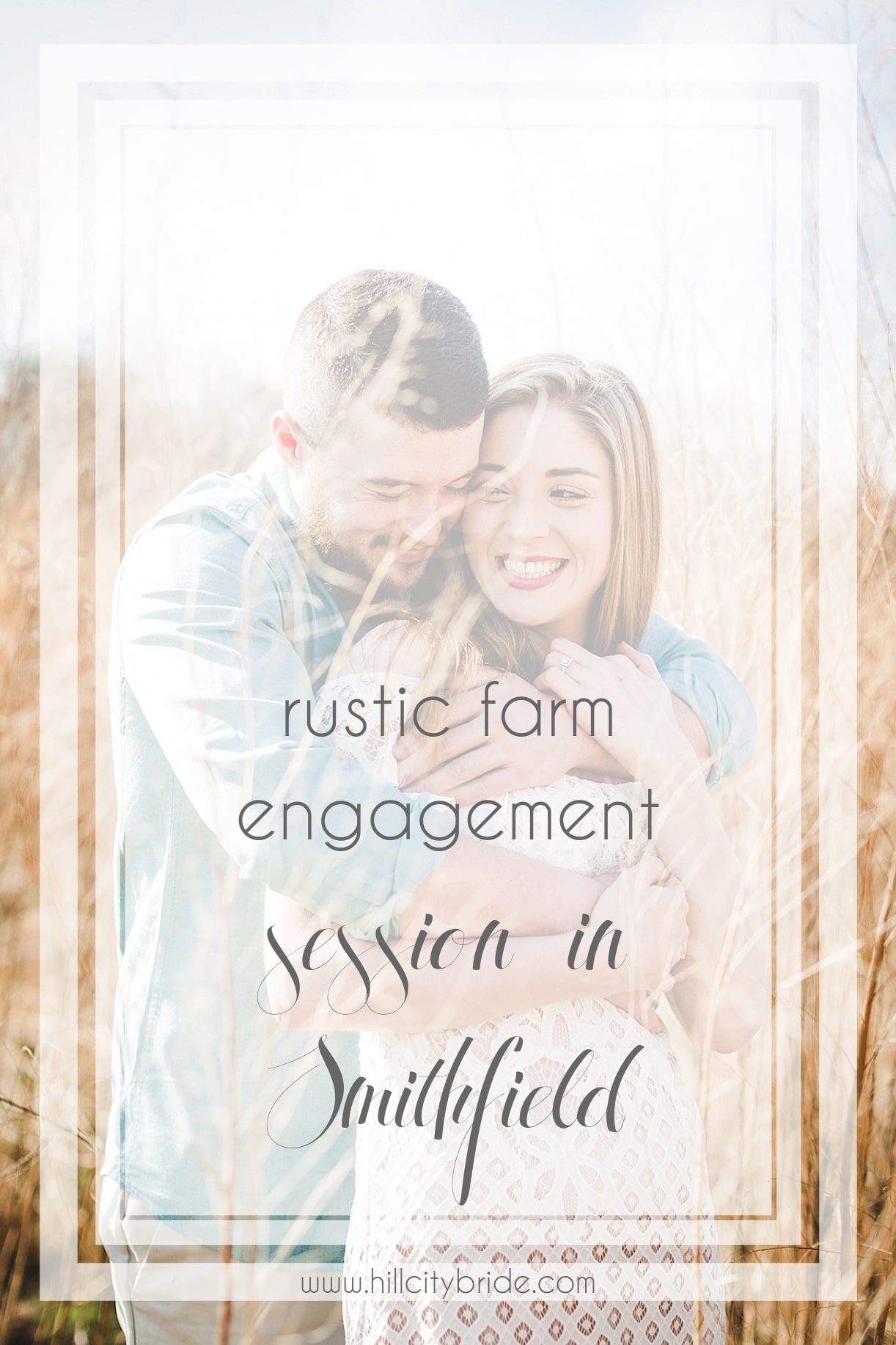 Rustic Farm Engagement Session in Smithfield Virginia | Hill City Bride Wedding Blog