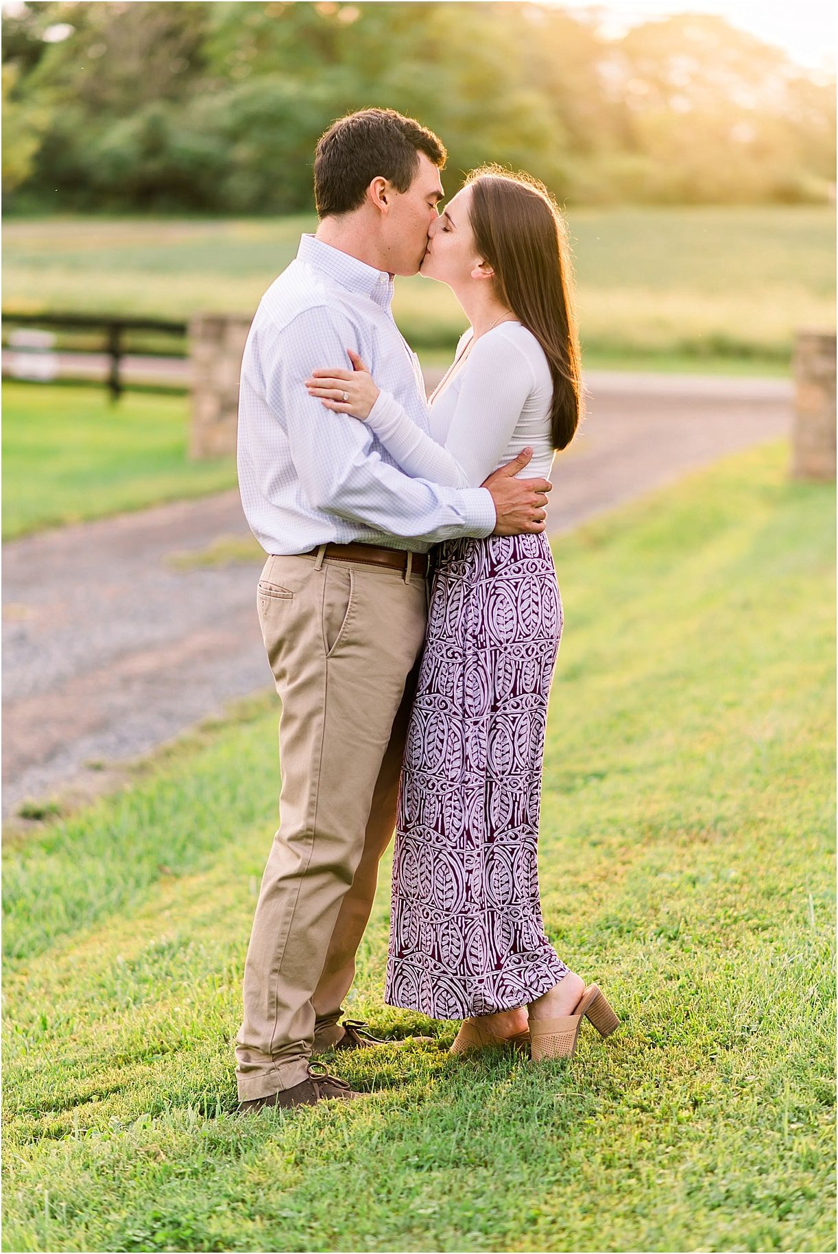Rural Rustic Farm Engagement Session | Hill City Bride Virginia Wedding Blog