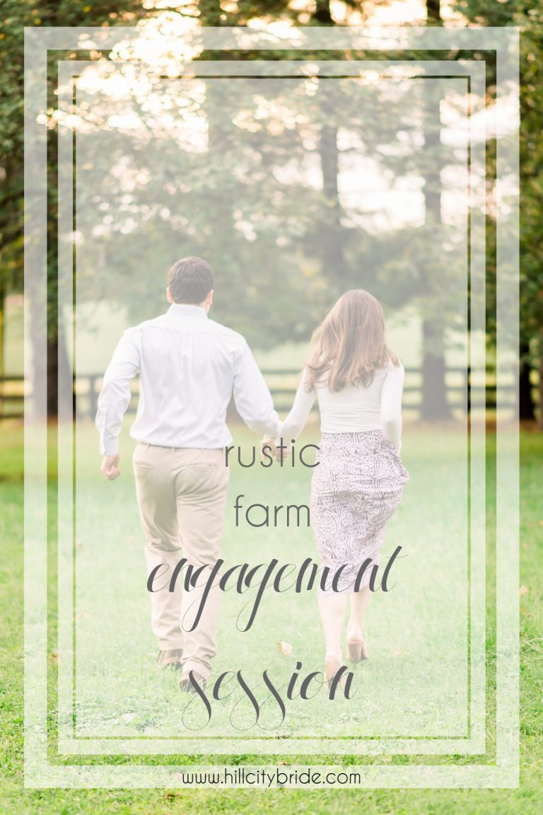 Rustic Farm Engagement Session | Hill City Bride Virginia Wedding Weddings Blog