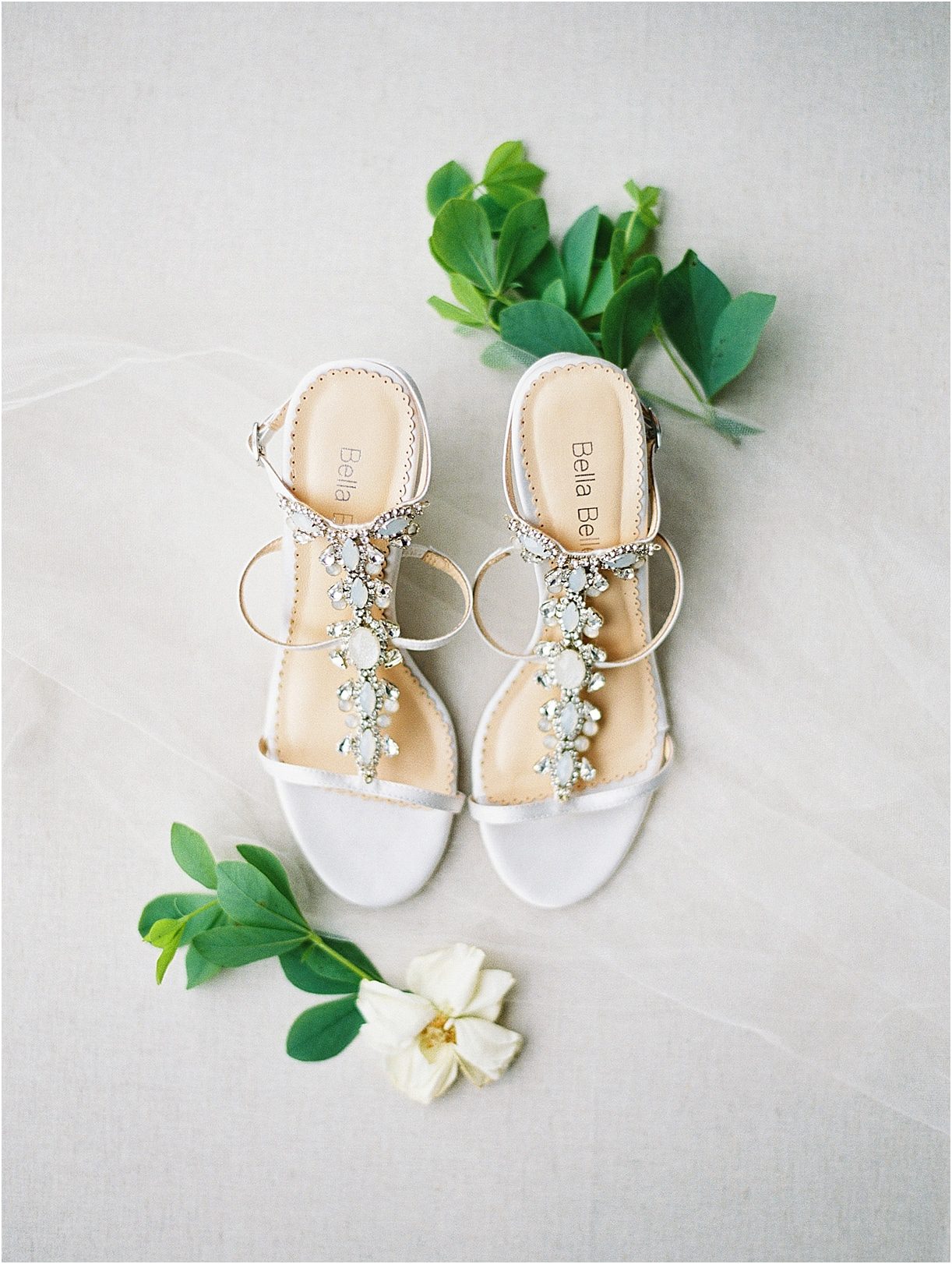 Peach Inspired Wedding Inspiration at the Arboretum Bridal Shoes