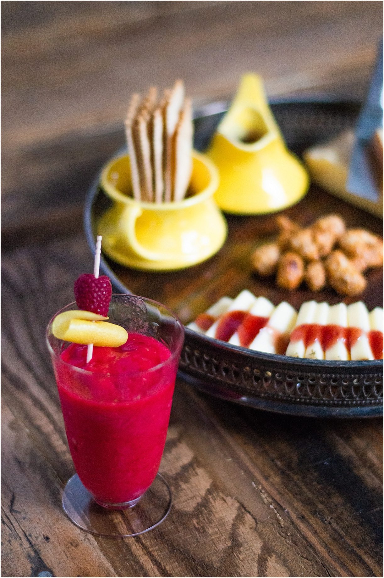 Date Night Ideas Cheese Board Cocktails Recipe Cocktail Drinks | Hill City Bride Virginia Weddings Chocolate Martini Raspberry Lemonade Refresher Spiked Drizzle