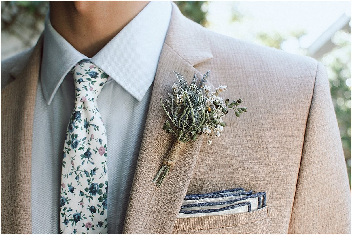Boutonnieres for the Stylish Groom Keep Forever Everlasting | Hill City Bride Virginia Weddings Blog Wildflower