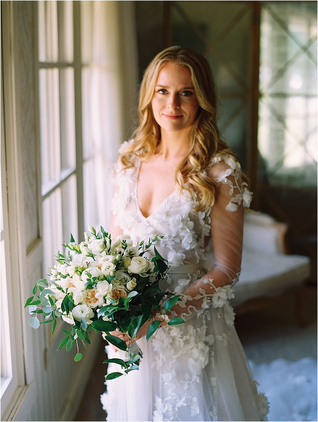 Gorgeous Pippin Hill Wedding in Charlottesville Virginia Dress Gown Flowers