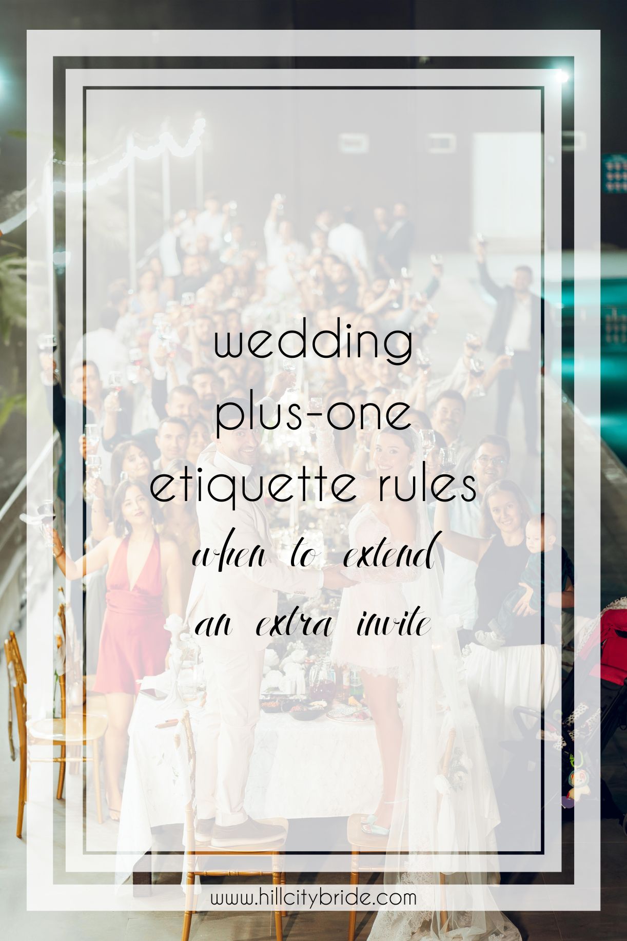 Wedding Plus One Etiquette Rules