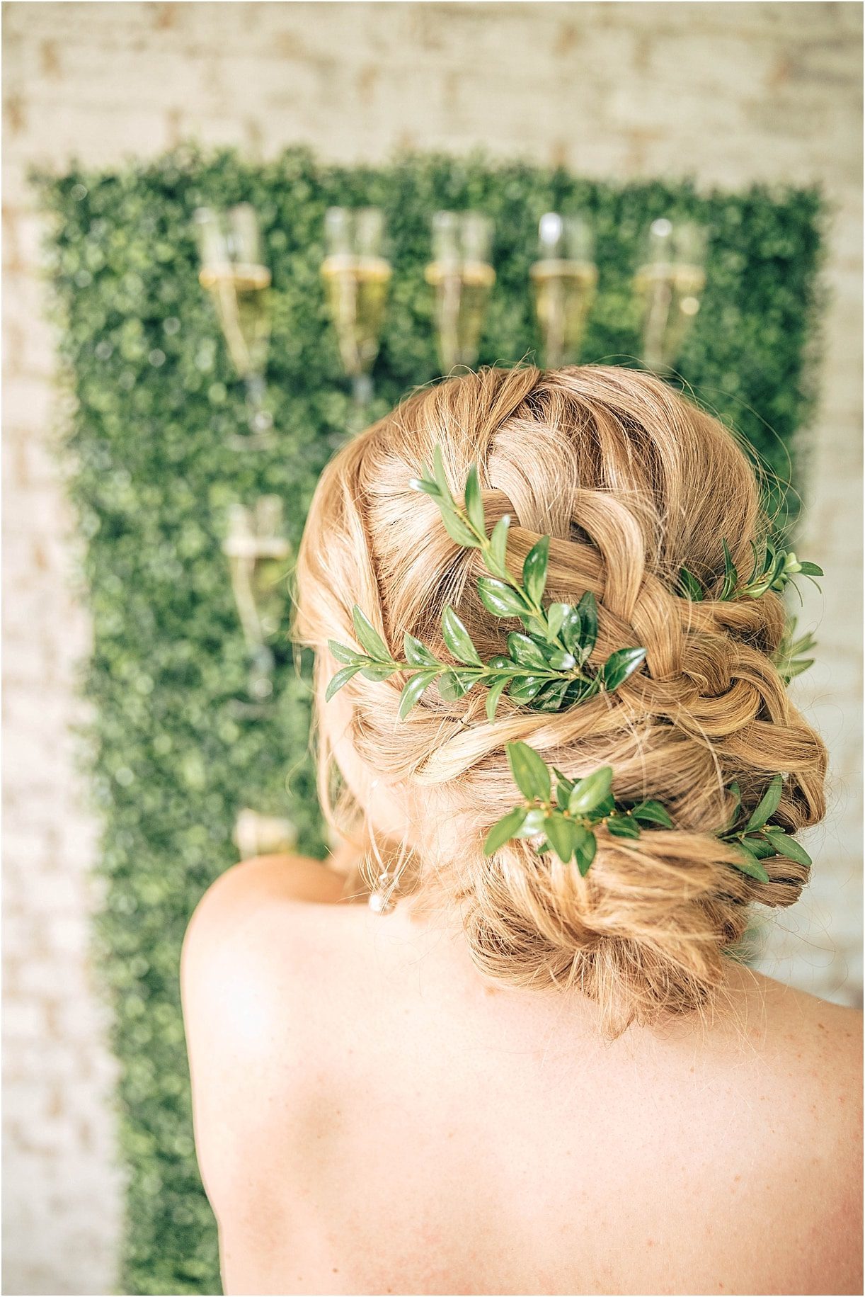 An Intimate Secret Garden Wedding in Virginia | Hill City Bride Virginia Wedding Inspiration Blog Wedding Hair Braided Updo