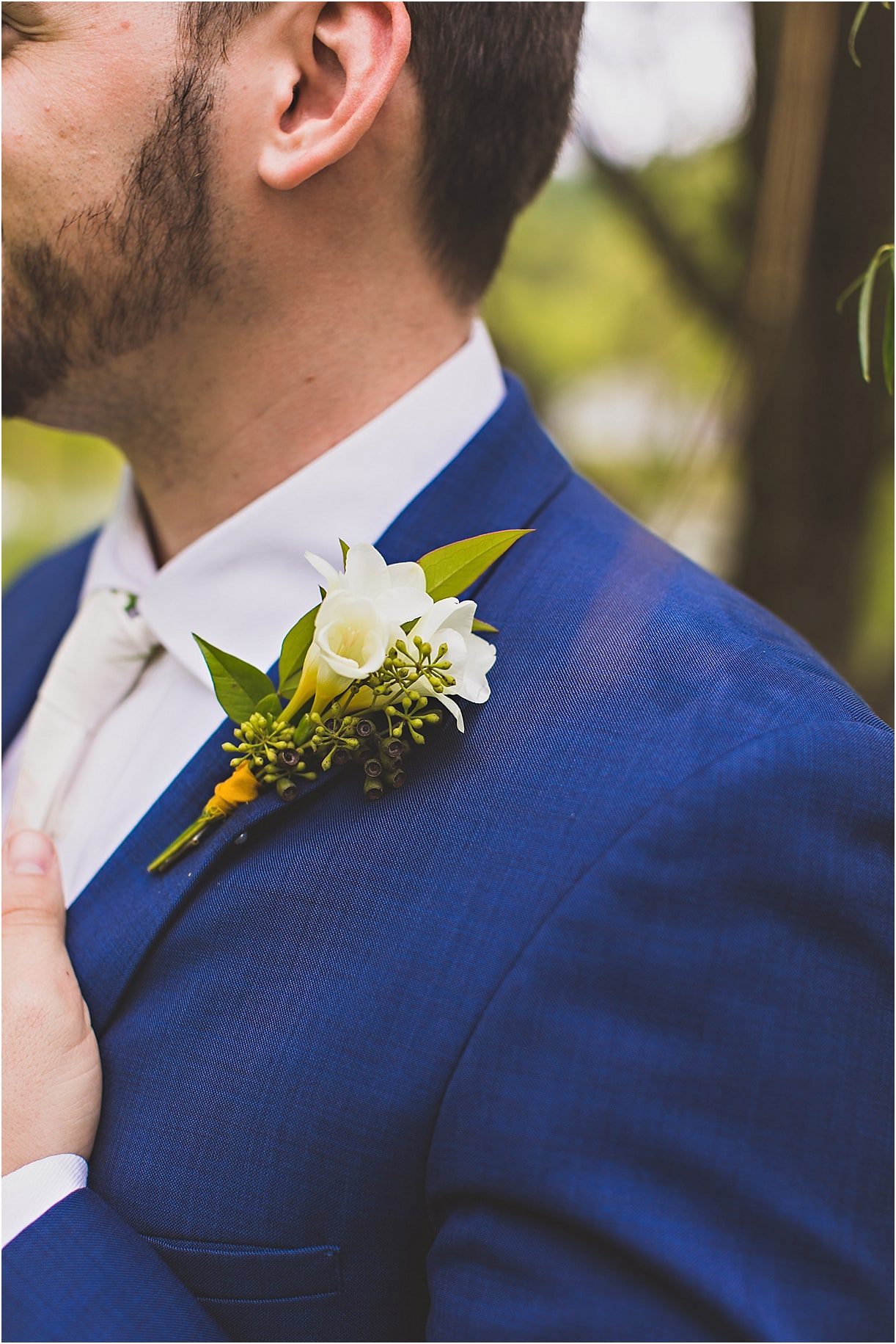 Navy Blue Wedding Color Schemes | Hill City Bride Virginia Blog Boutonniere