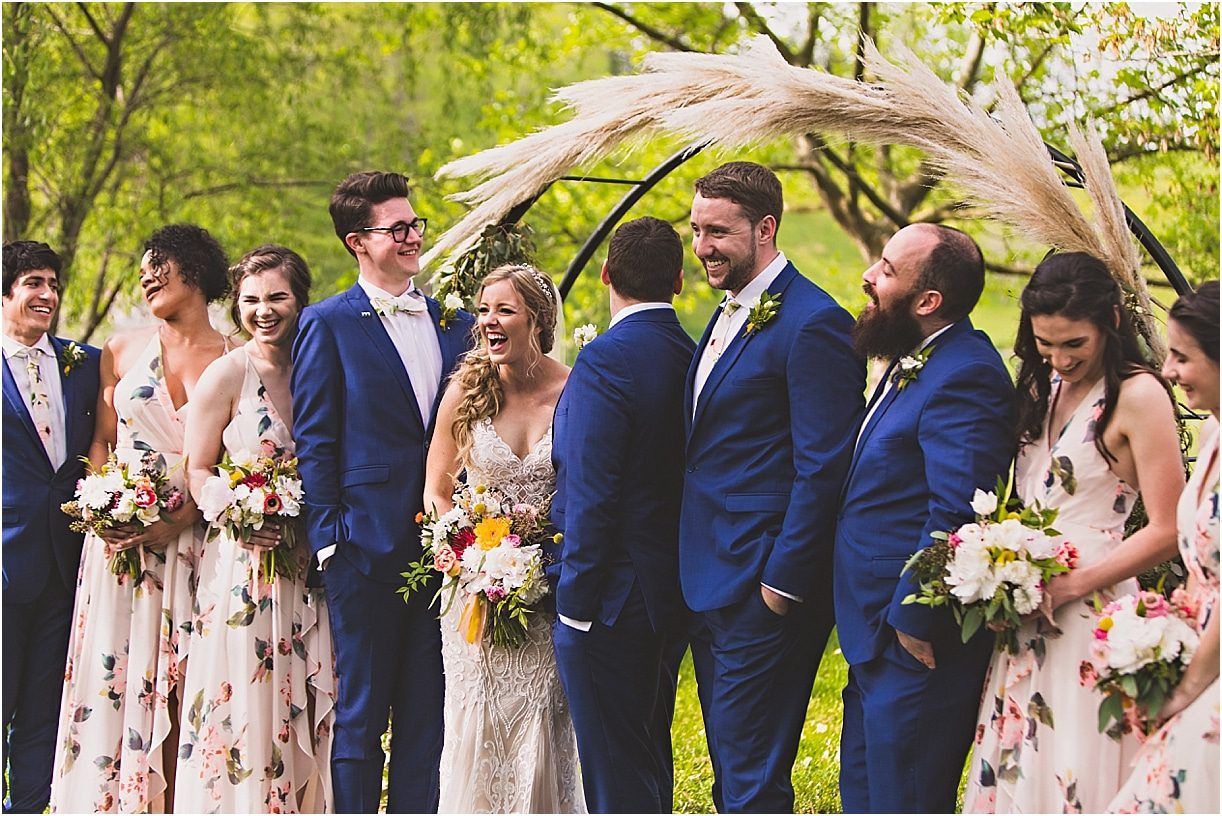 Navy Blue Wedding Color Schemes | Hill City Bride Virginia Blog Wedding Party