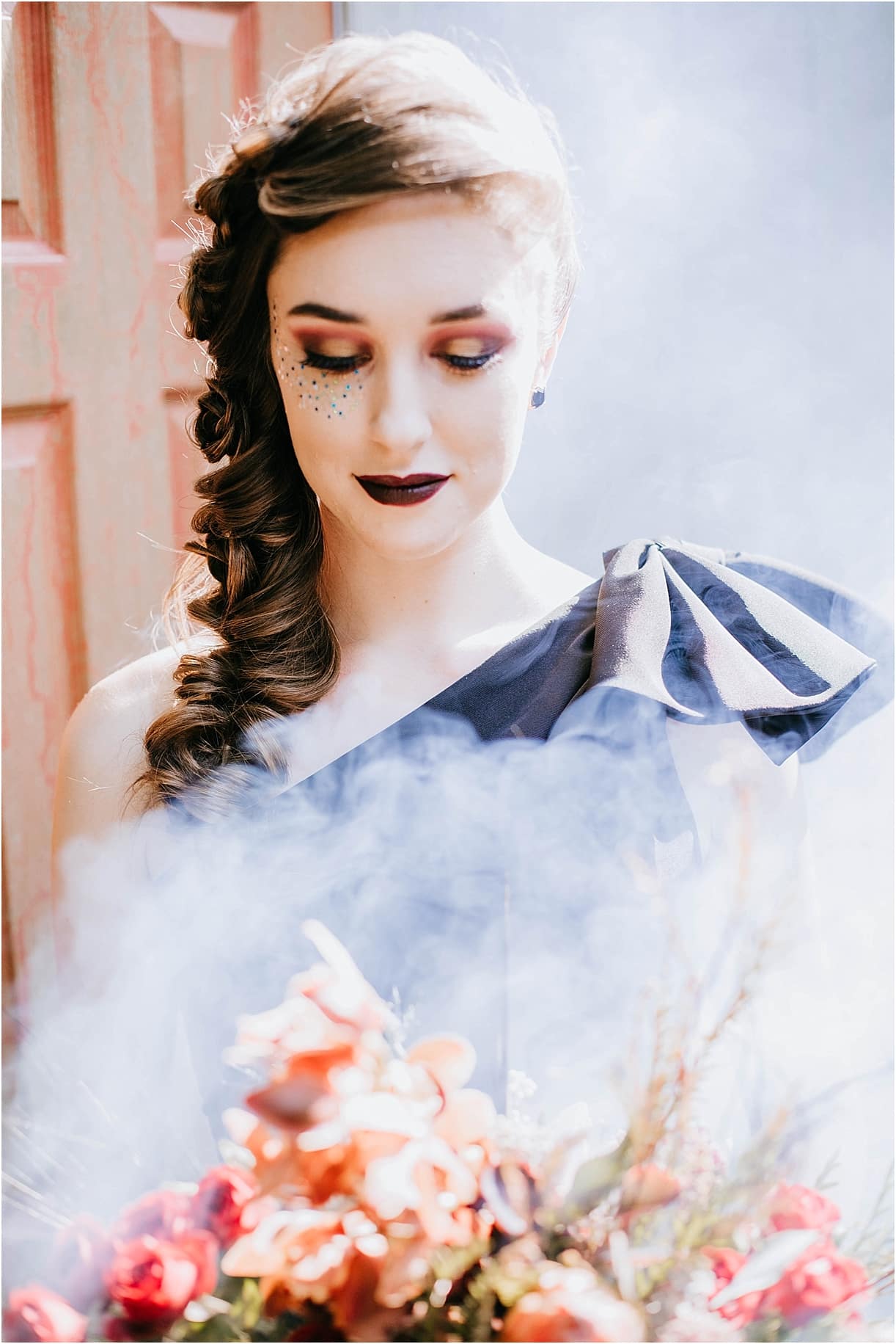 Wedding Hair Elegant Halloween Wedding Ideas | Hill City Bride Virginia Weddings Blog Halloween Makeup
