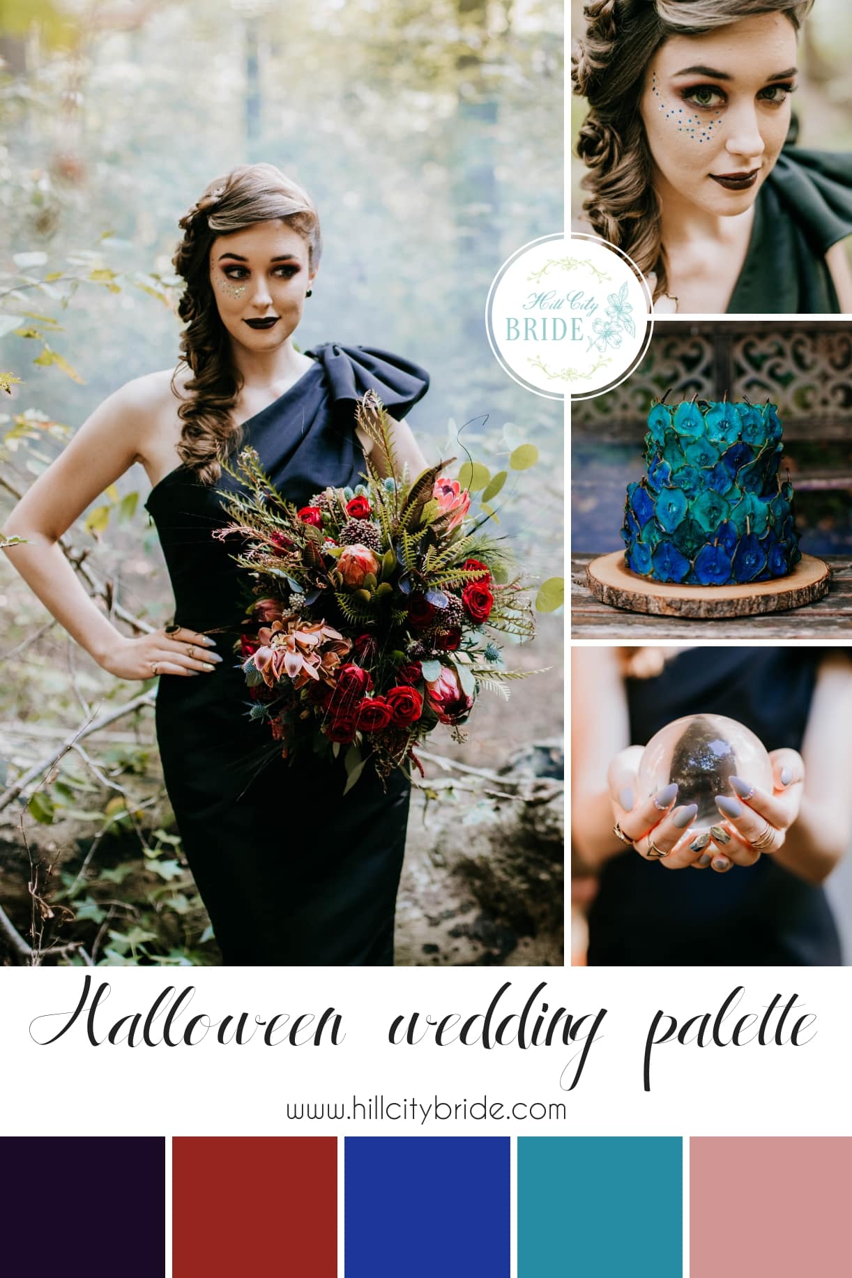 Halloween Wedding Color Palette | Hill City Bride Virginia Weddings Blog