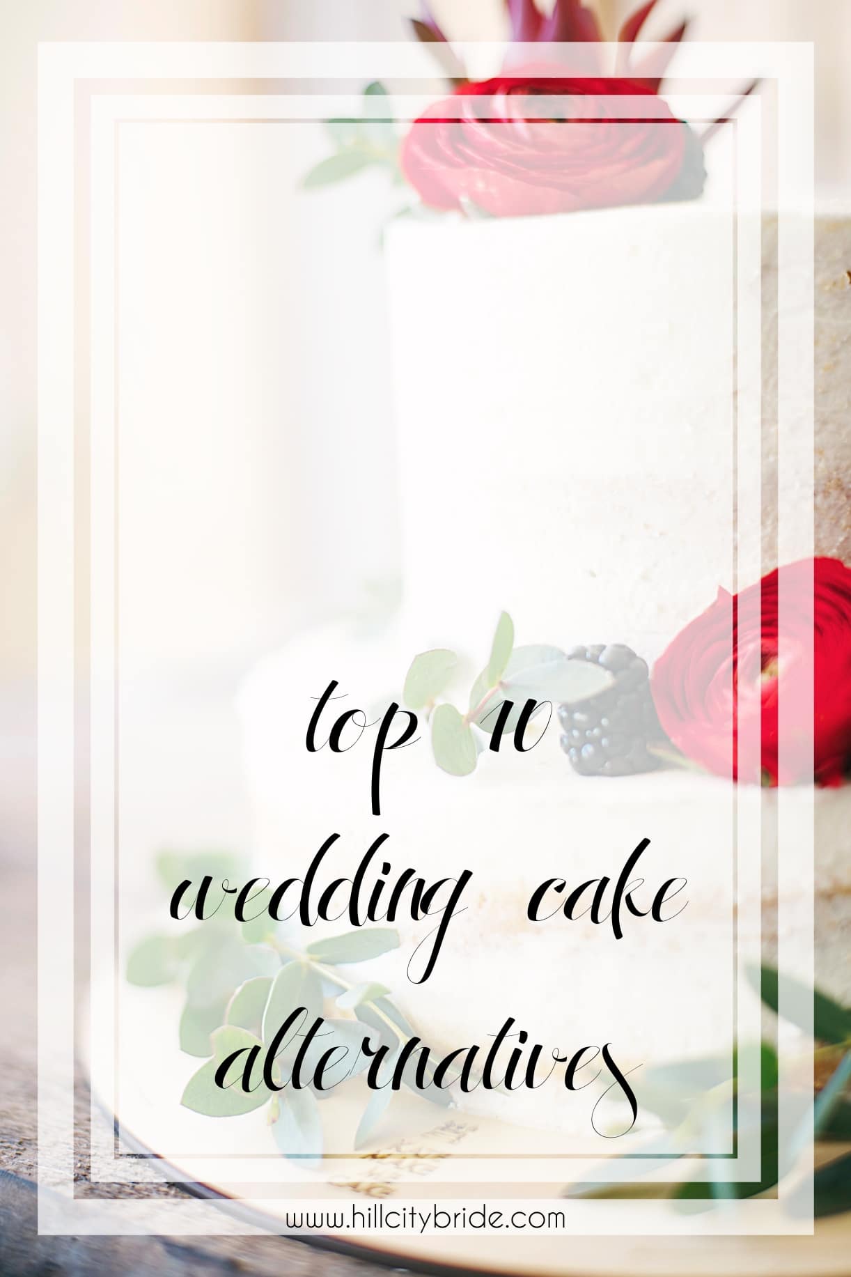 No Wedding Cake | Alternatives to Having a Wedding Cake | Fun Wedding Cake Ideas | Wedding Cake Alternatives | Hill City Bride Virginia Wedding Blog