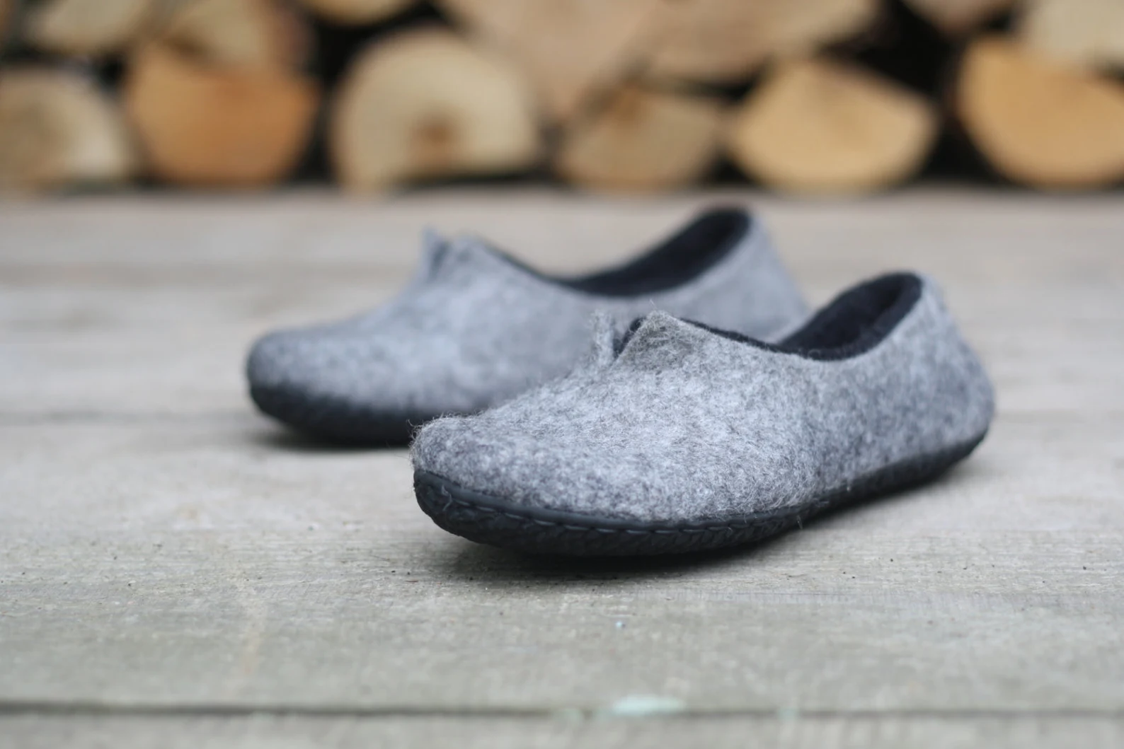 Men's Slippers Gray Gifts for Him