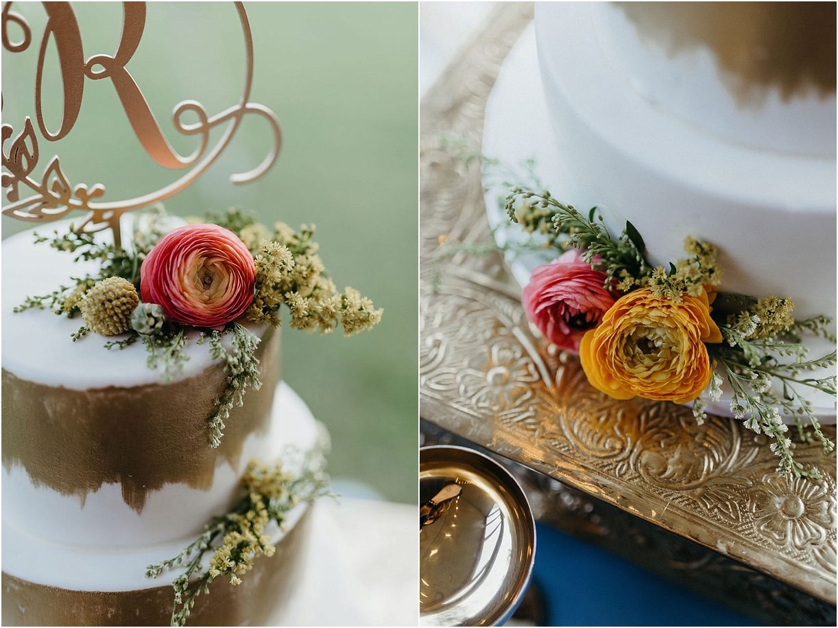 Upscale Bohemian Wedding Ideas | Hill City Bride Virginia Weddings Cake