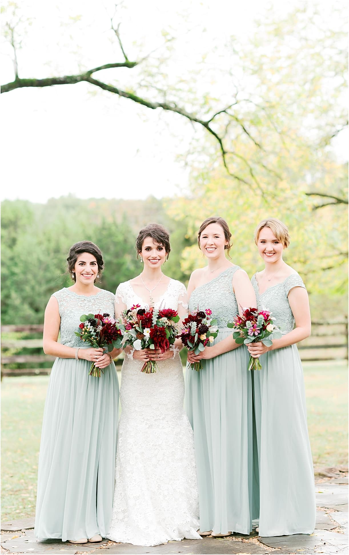 Dusty Blue Wedding Color Palette | Hill City Bride Virginia Weddings Wedding Blog | Something Blue Bridesmaids