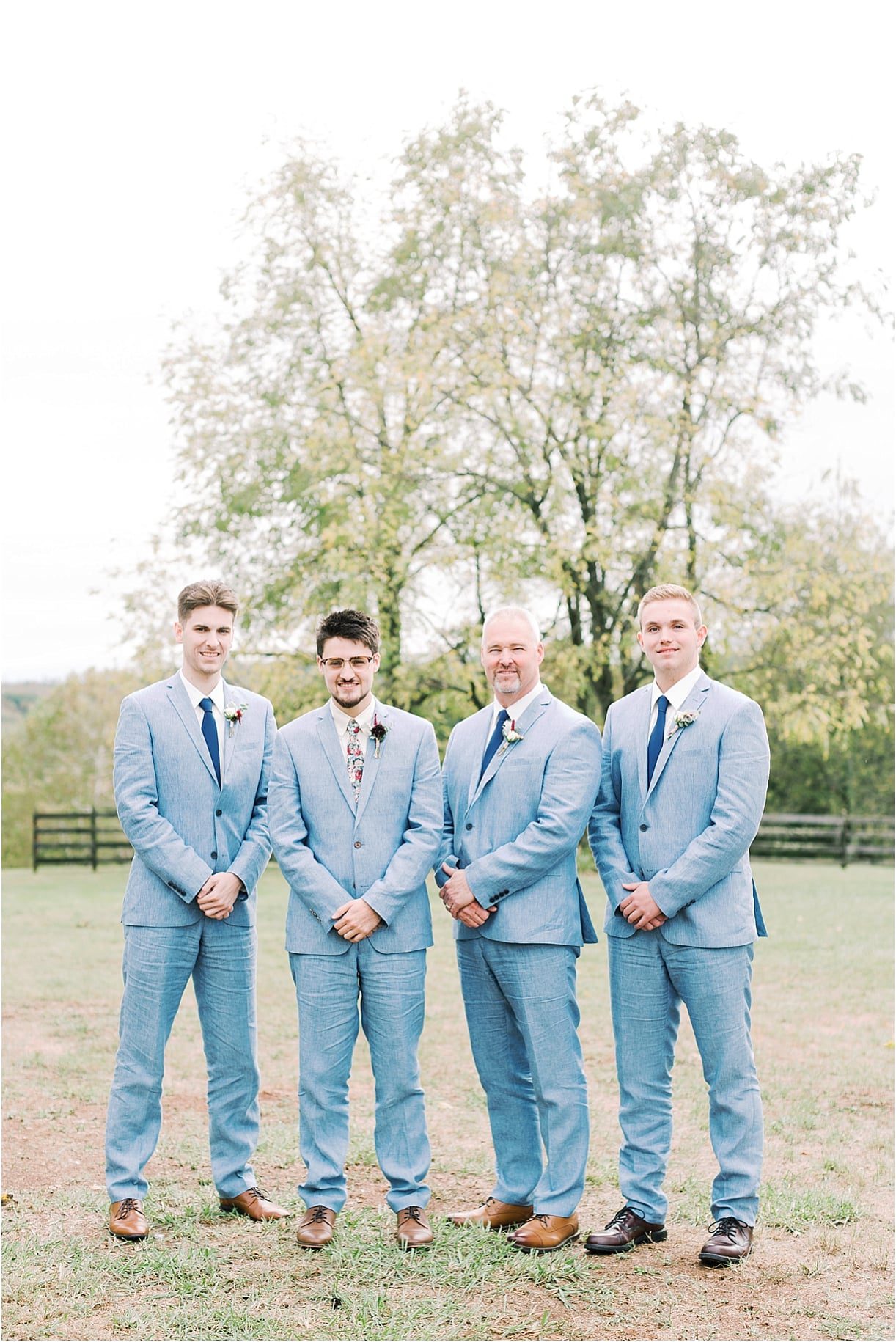 Dusty Blue Wedding Color Palette | Hill City Bride Virginia Weddings Wedding Blog | Something Blue Groomsmen