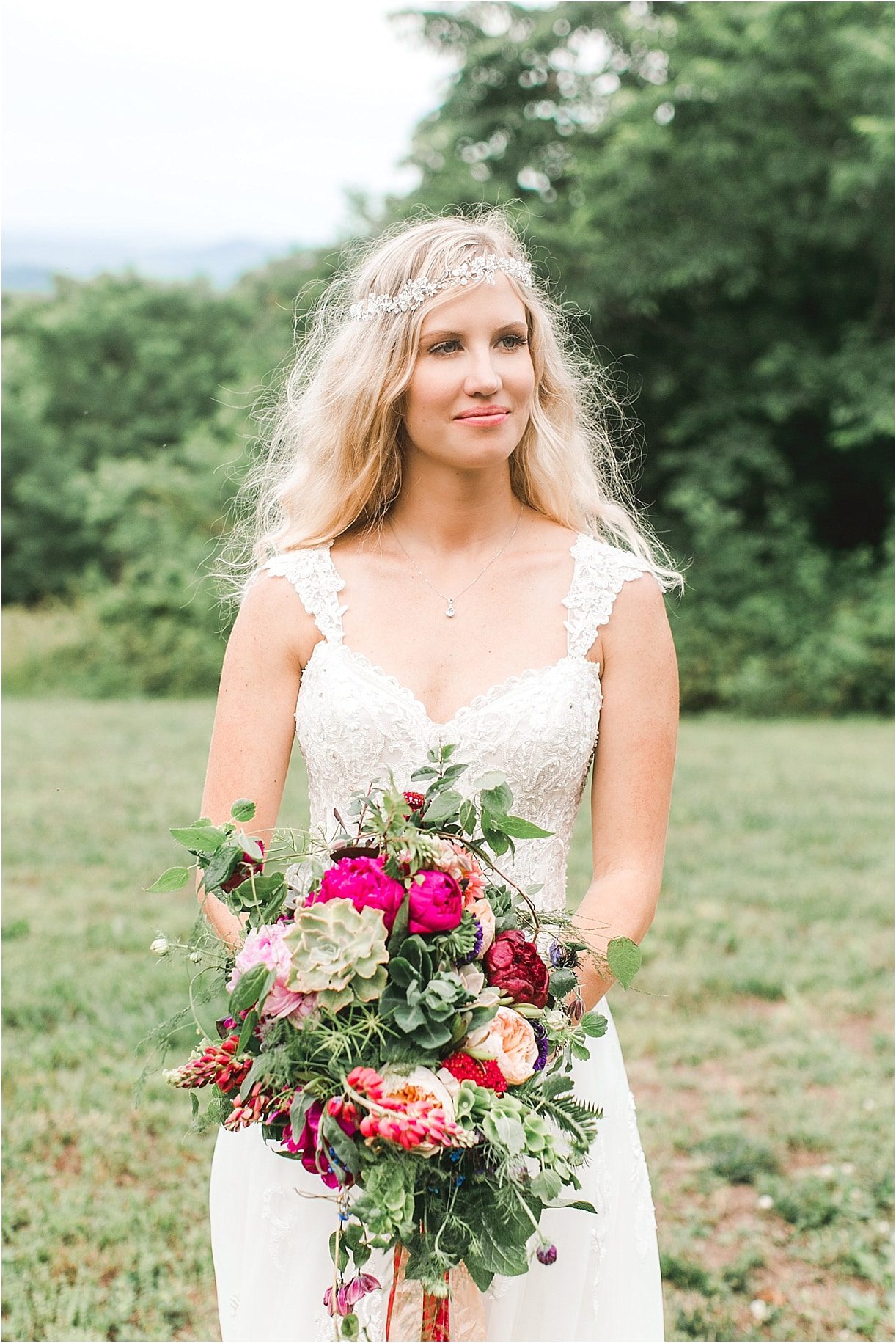 Boho Wedding Ideas | Hill City Bride Virginia Weddings Blog | Bohemian Wedding Bridal Hair