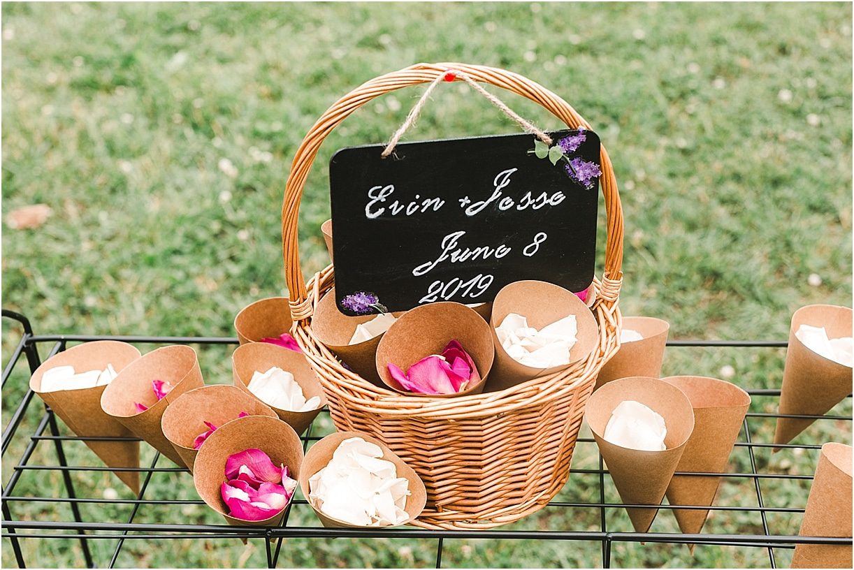 Boho Wedding Ideas | Hill City Bride Virginia Weddings Blog | Bohemian Wedding Flower Cones