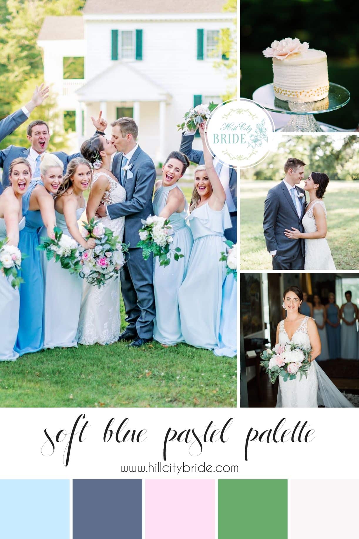 Blue Wedding Color Palette | Cape Charles Wedding Venues Virginia