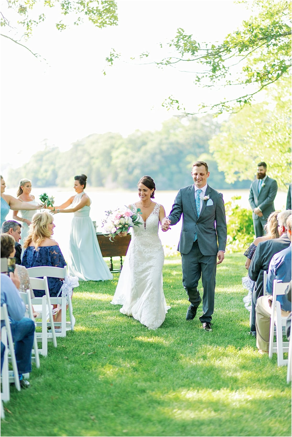 Cape Charles Wedding Venues | Blue Wedding | Hill City Bride Virginia Weddings Blog | Just Married