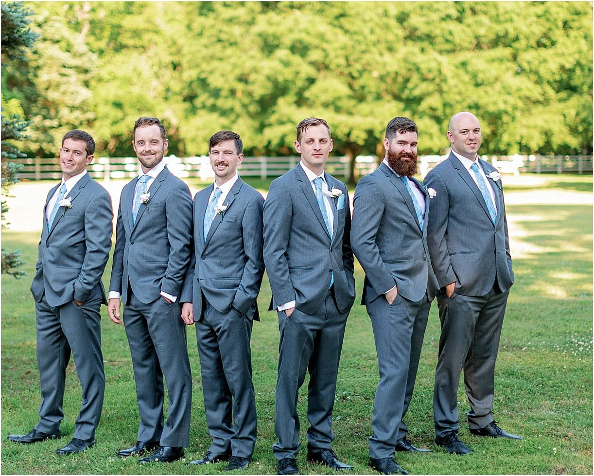 Cape Charles Wedding Venues | Blue Wedding | Hill City Bride Virginia Weddings Blog | Groomsmen