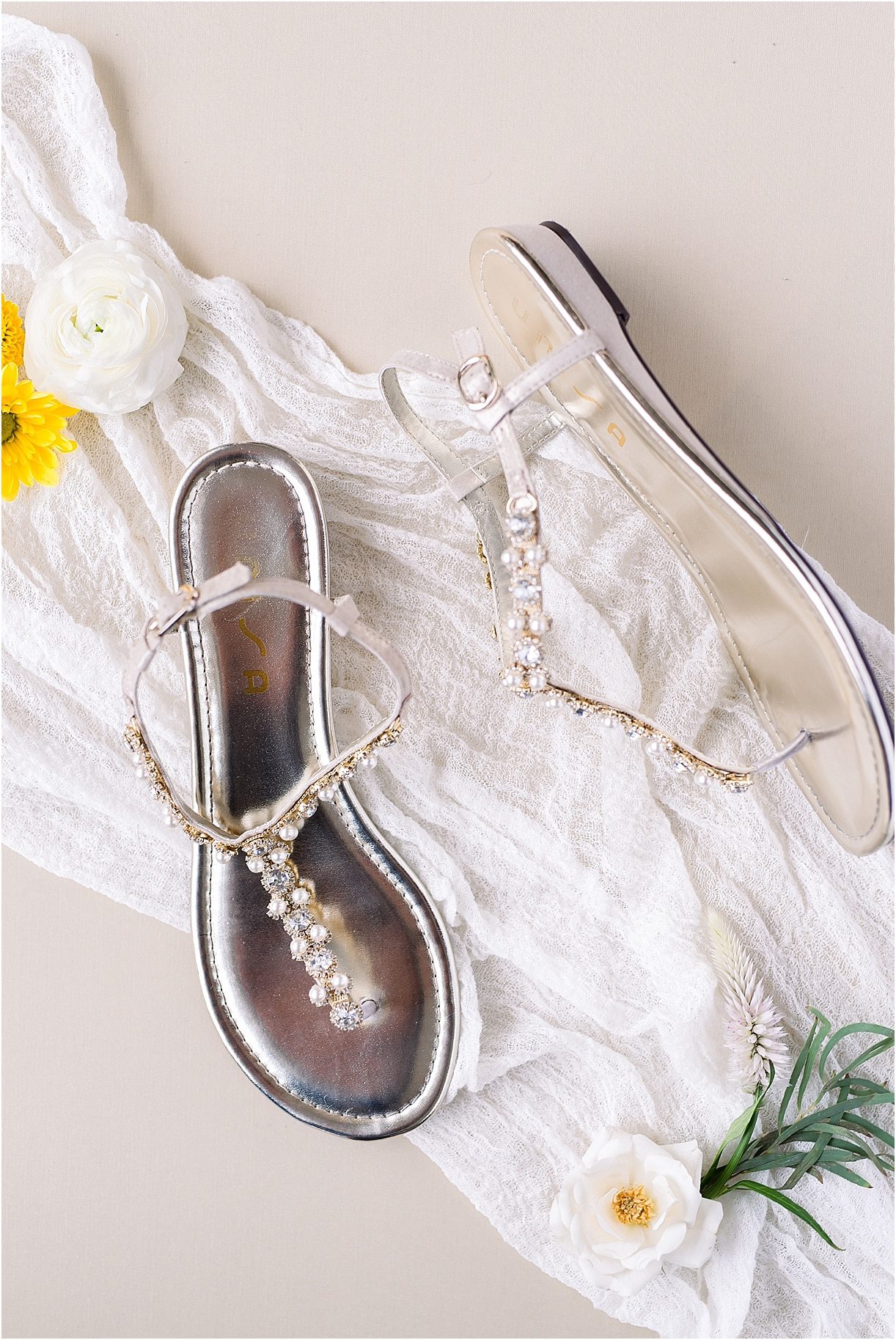 Light Blue and Yellow Wedding | Hill City Bride Wedding Blog Shoes