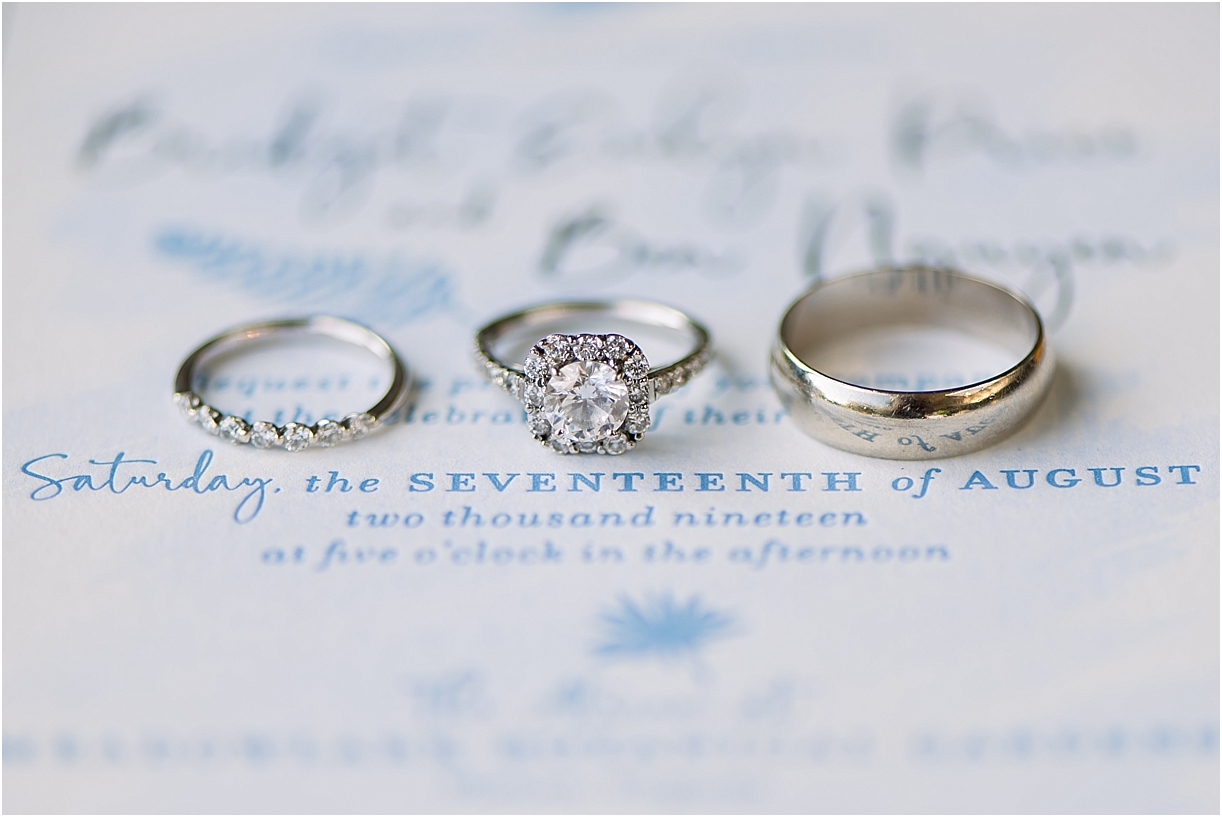 Light Blue and Yellow Wedding | Hill City Bride Wedding Blog Diamond Engagement Ring