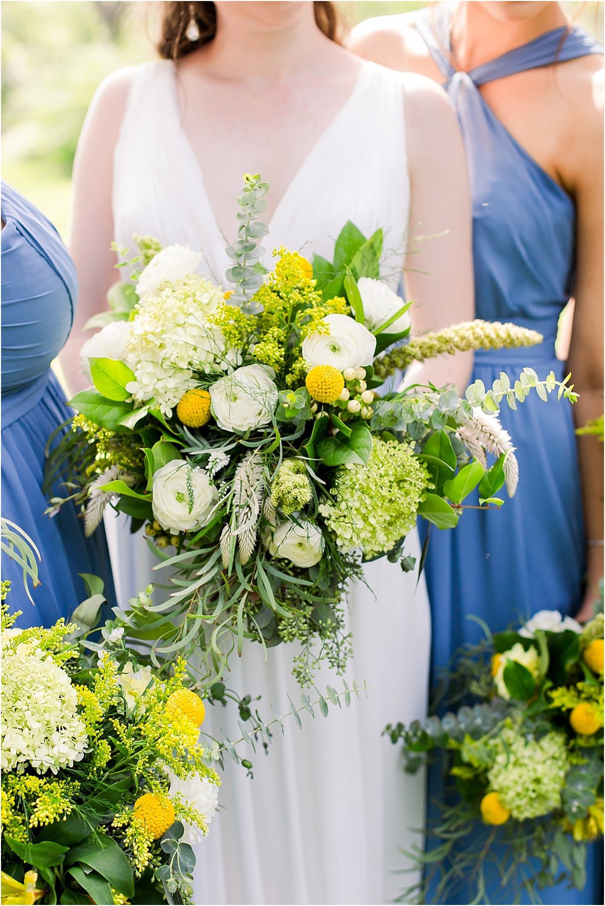 Light Blue and Yellow Wedding | Hill City Bride Wedding Blog Flowers