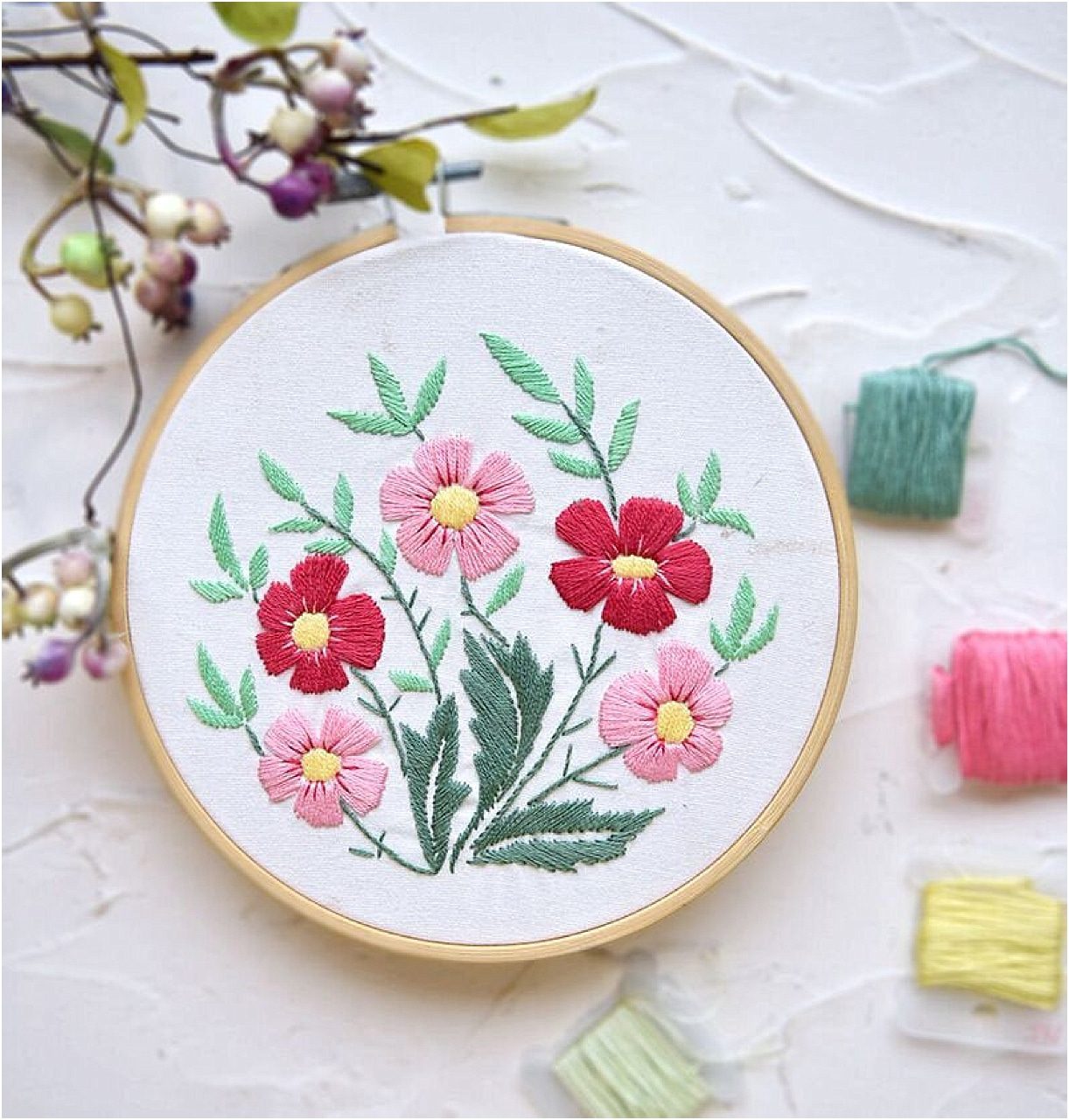 12 DIY Embroidery Designs for Your New Home | Hill City Bride Virginia Weddings Flowers