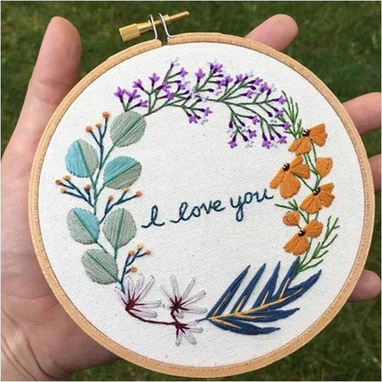 12 DIY Embroidery Designs for Your New Home | Hill City Bride Virginia Weddings I Love You