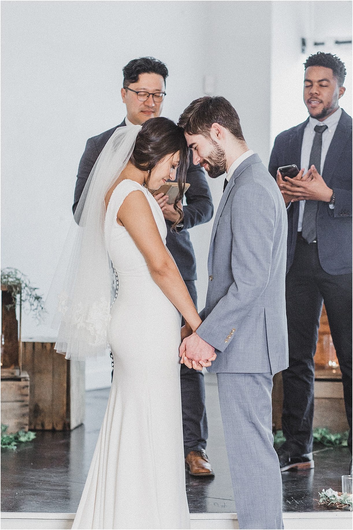 Intimate White Wedding During Coronavirus | Hill City Bride Virginia Weddings Ceremony