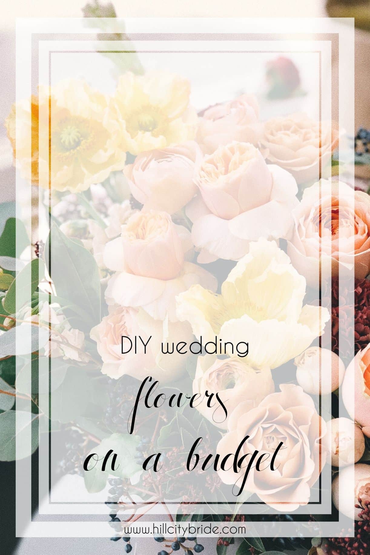 DIY Wedding Flowers on a Budget from FiftyFlowers | Virginia Wedding Blog Hill City Bride