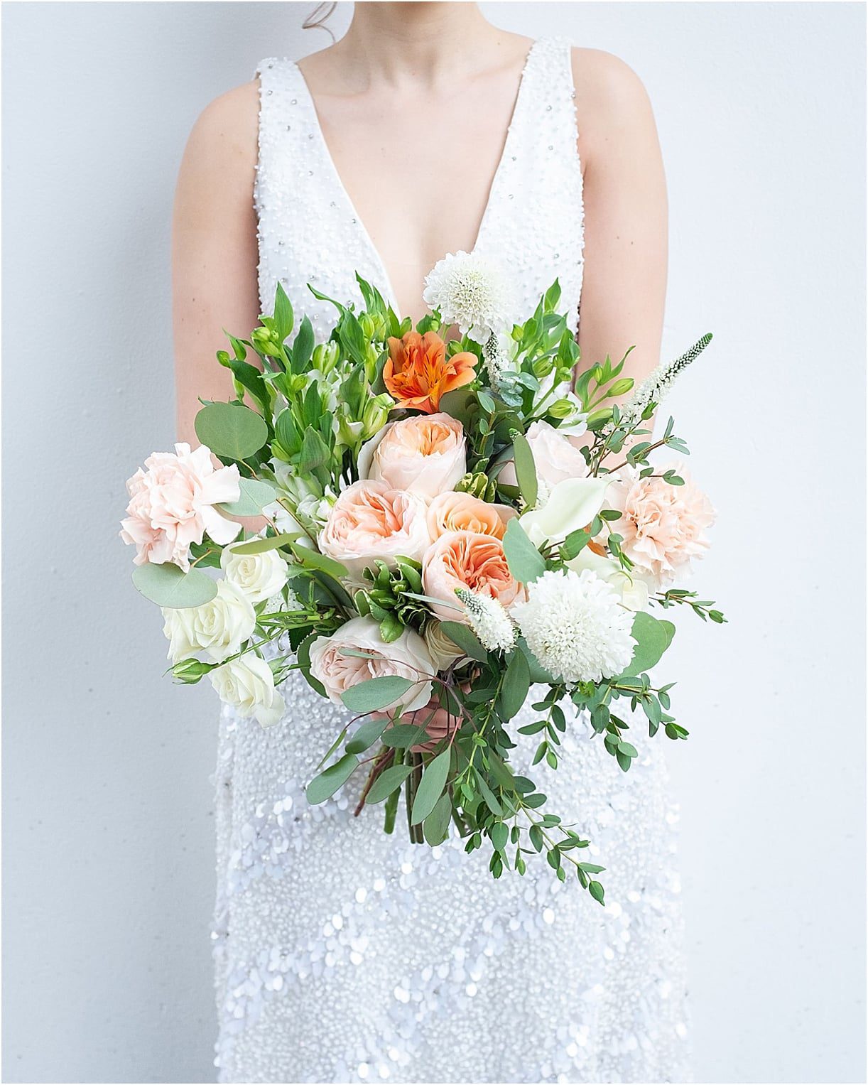 FiftyFlowers DIY Budget Wedding Flowers | Hill City Bride Virginia Weddings Coral Peach Blush
