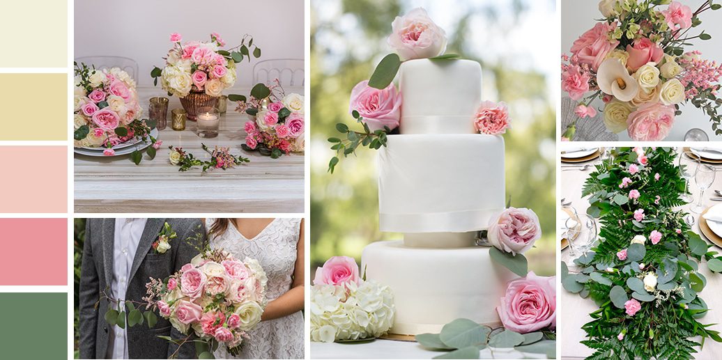 FiftyFlowers DIY Wedding Flowers | Hill City Bride Virginia Wedding Blog | Blushing Love Pink Green