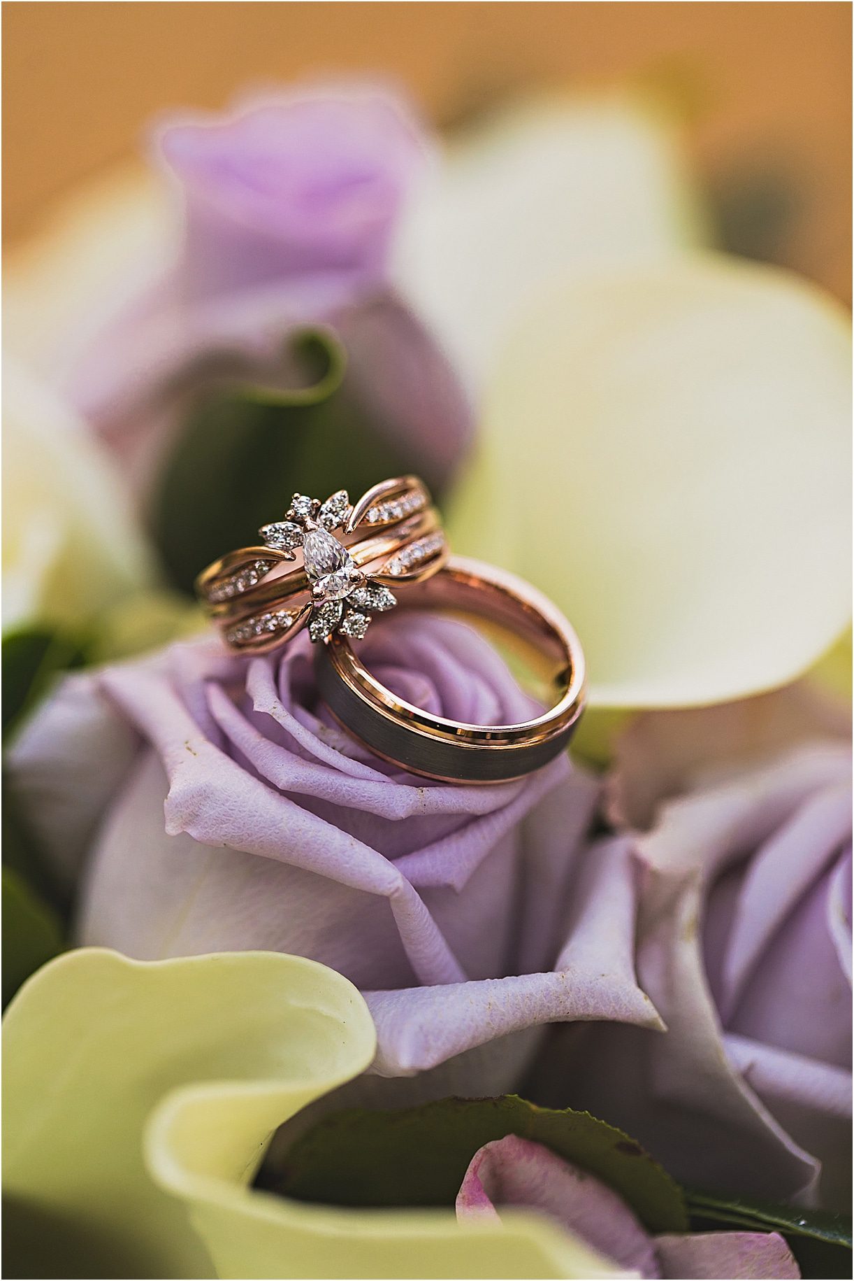 Purple Wedding Virginia Greenhouse | Lynchburg | Hill City Bride Wedding Blog | Wedding Rings
