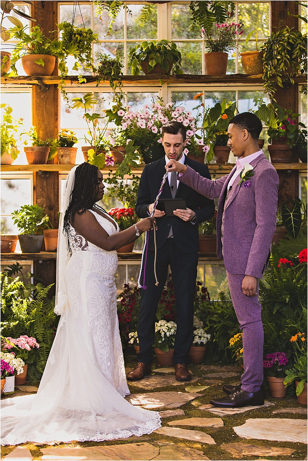 Purple Wedding Virginia Greenhouse | Lynchburg | Hill City Bride Wedding Blog | Cord