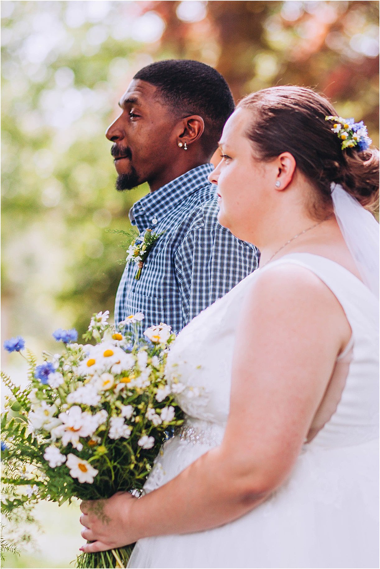 Backyard Wedding | Hill City Bride Virginia Wedding Blog | Interracial Wedding 