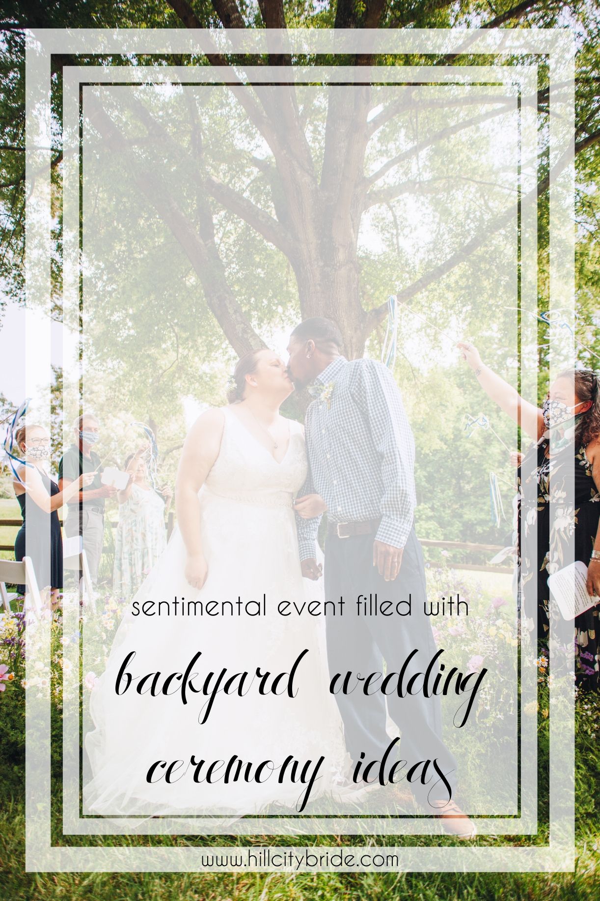 Small Backyard Wedding Ceremony Ideas During Coronavirus COVID-19 | Hill City Bride Virginia Weddings