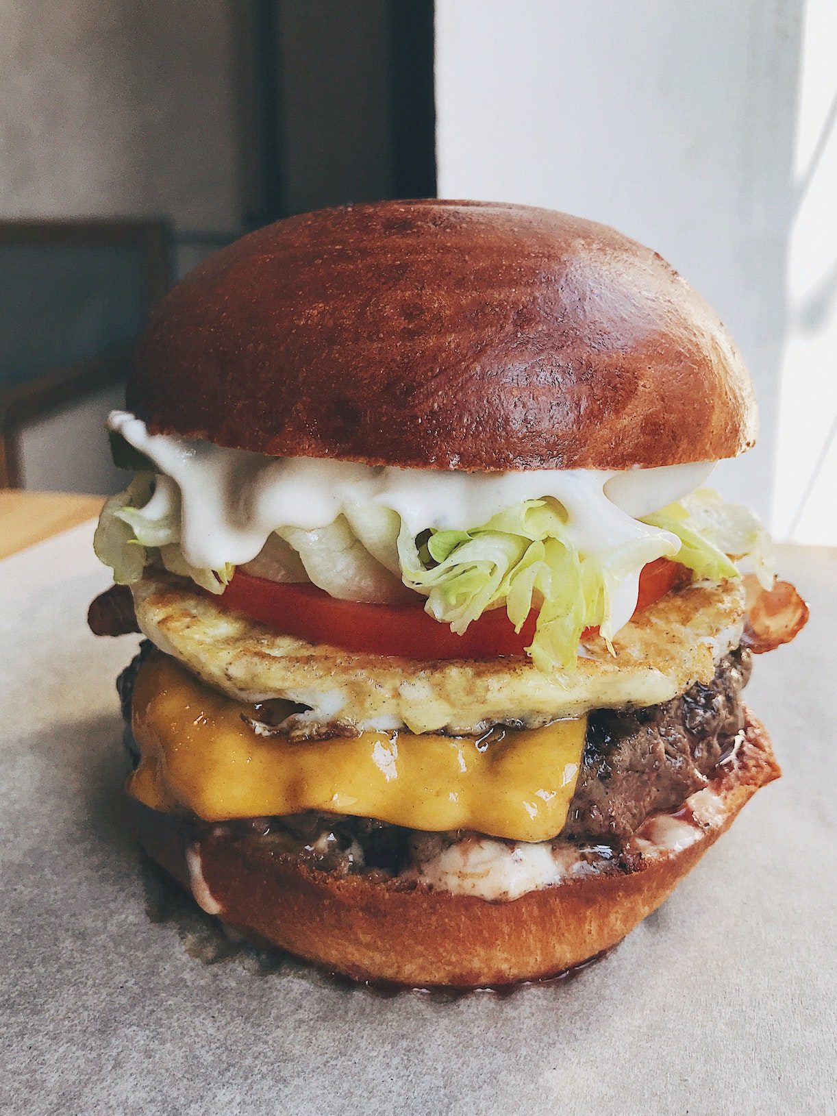 Cheesy Western Roanoke VA | Simple Honeymoon Ideas | Burger with Egg