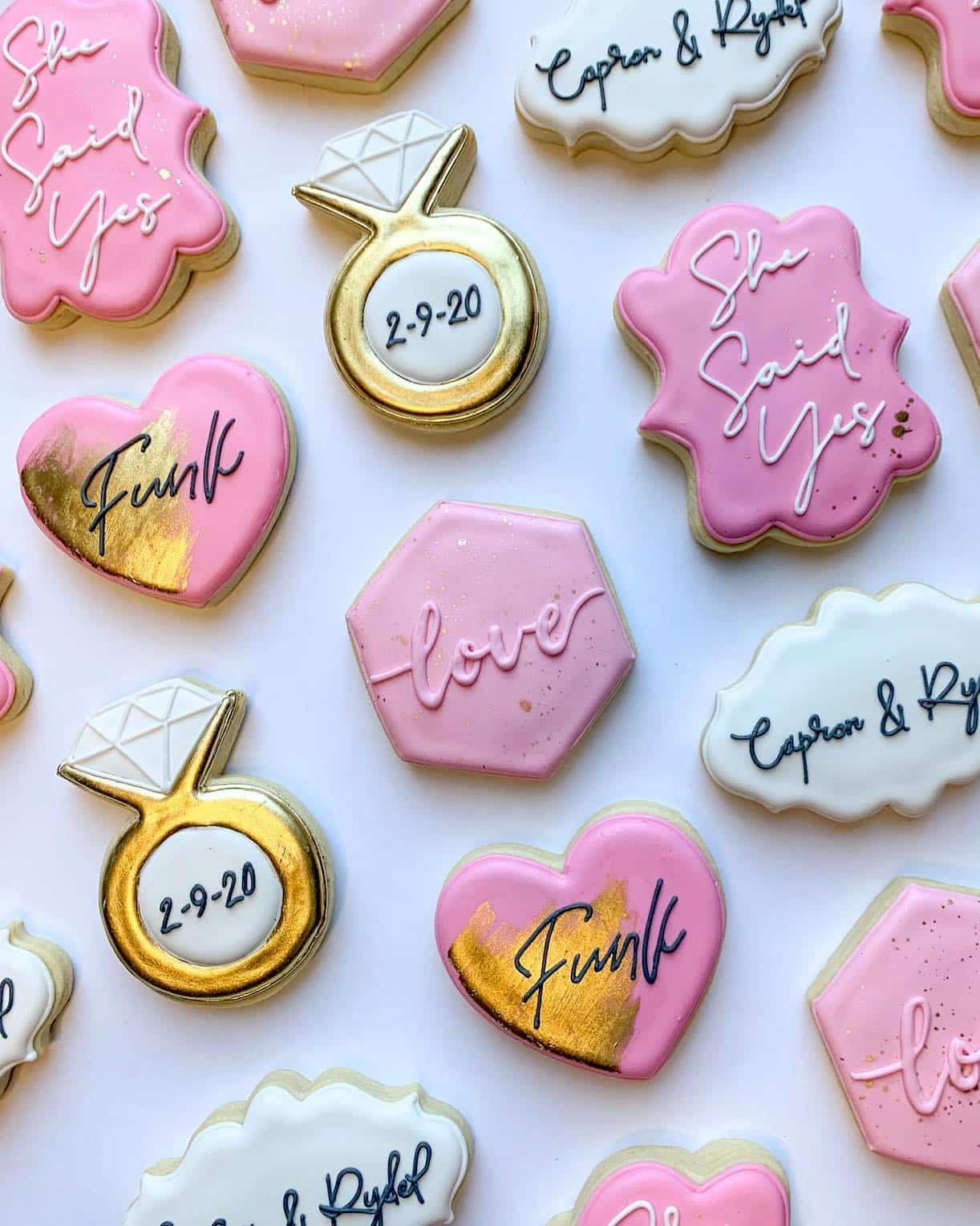 Useful Wedding Favor Ideas | Personalized Wedding Cookies | Hill City Bride