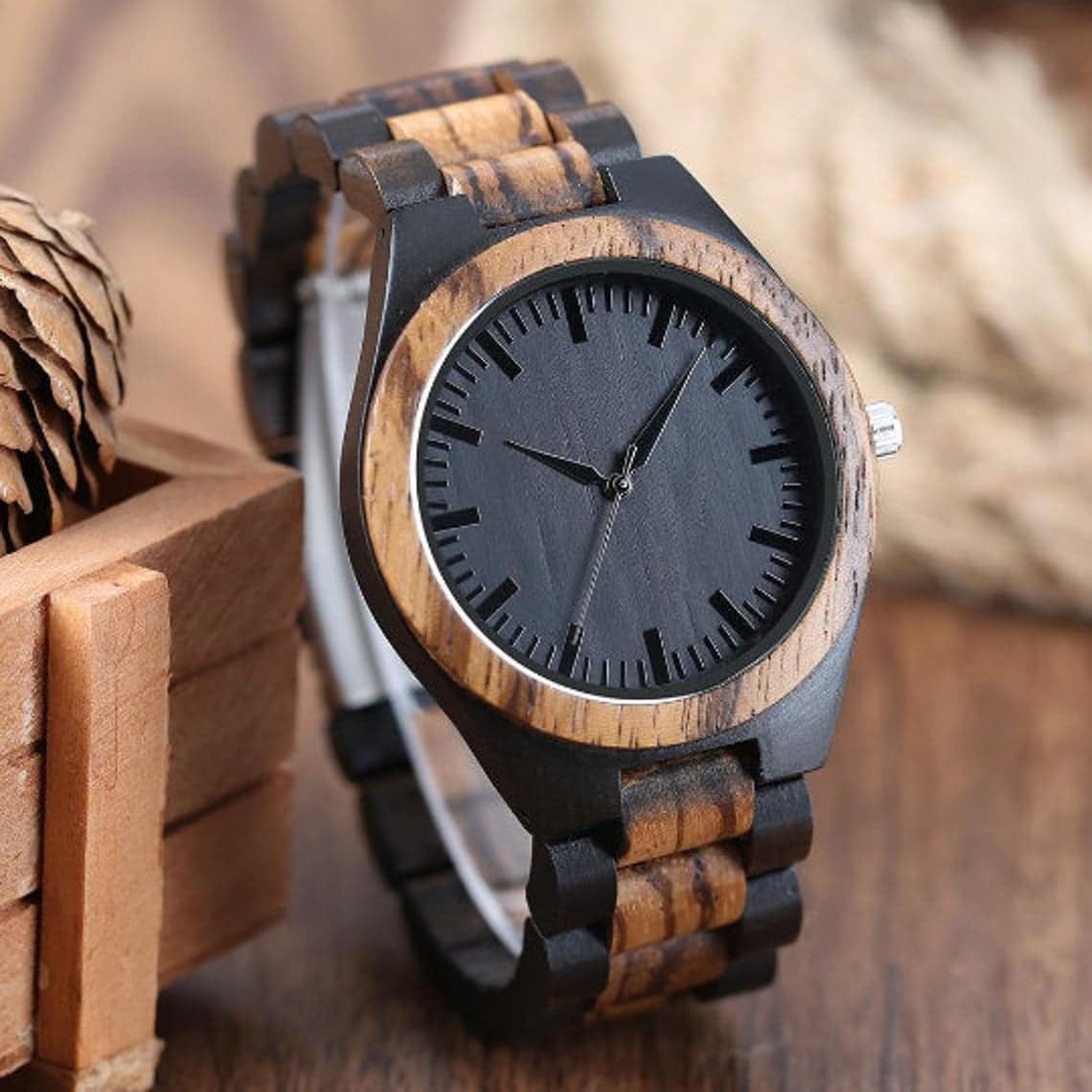 Personalized Wooden Watch | Gifts for Father of the Bride
