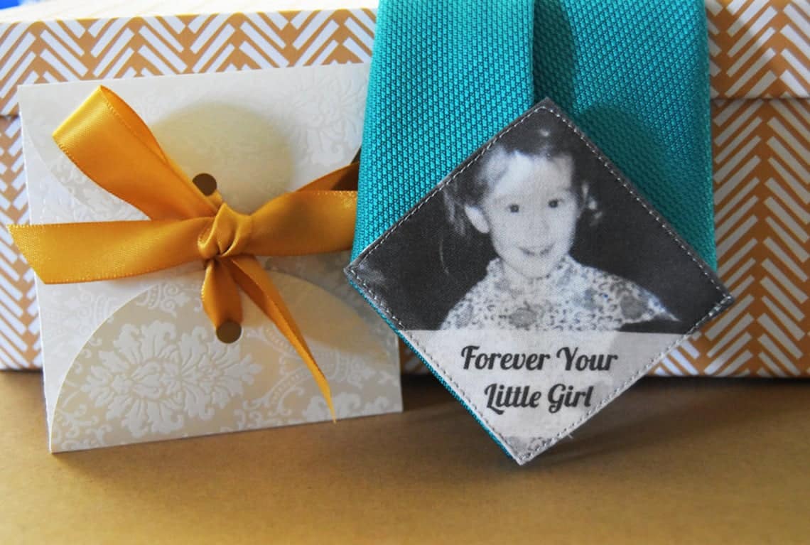 Father's Day Tie Memento | Bridal Party Gifts