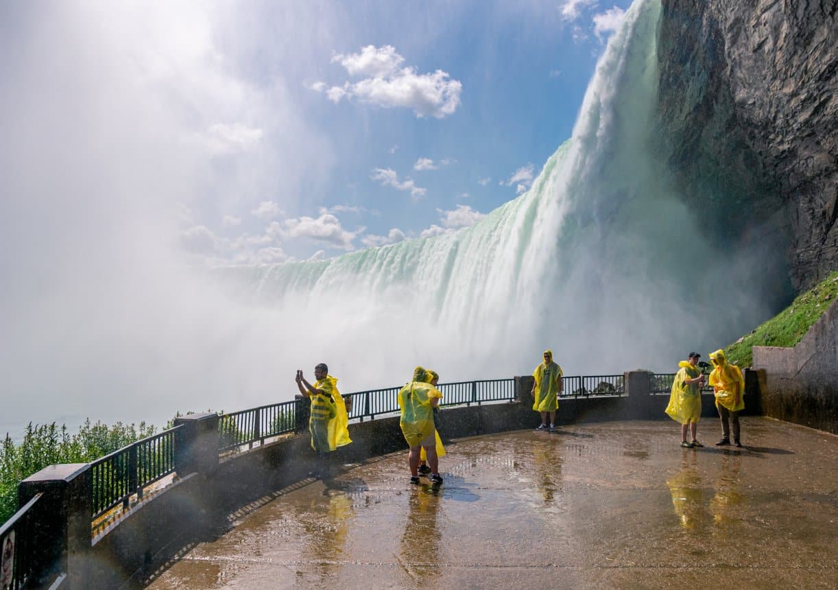 Journey Behind the Falls Niagara Canada