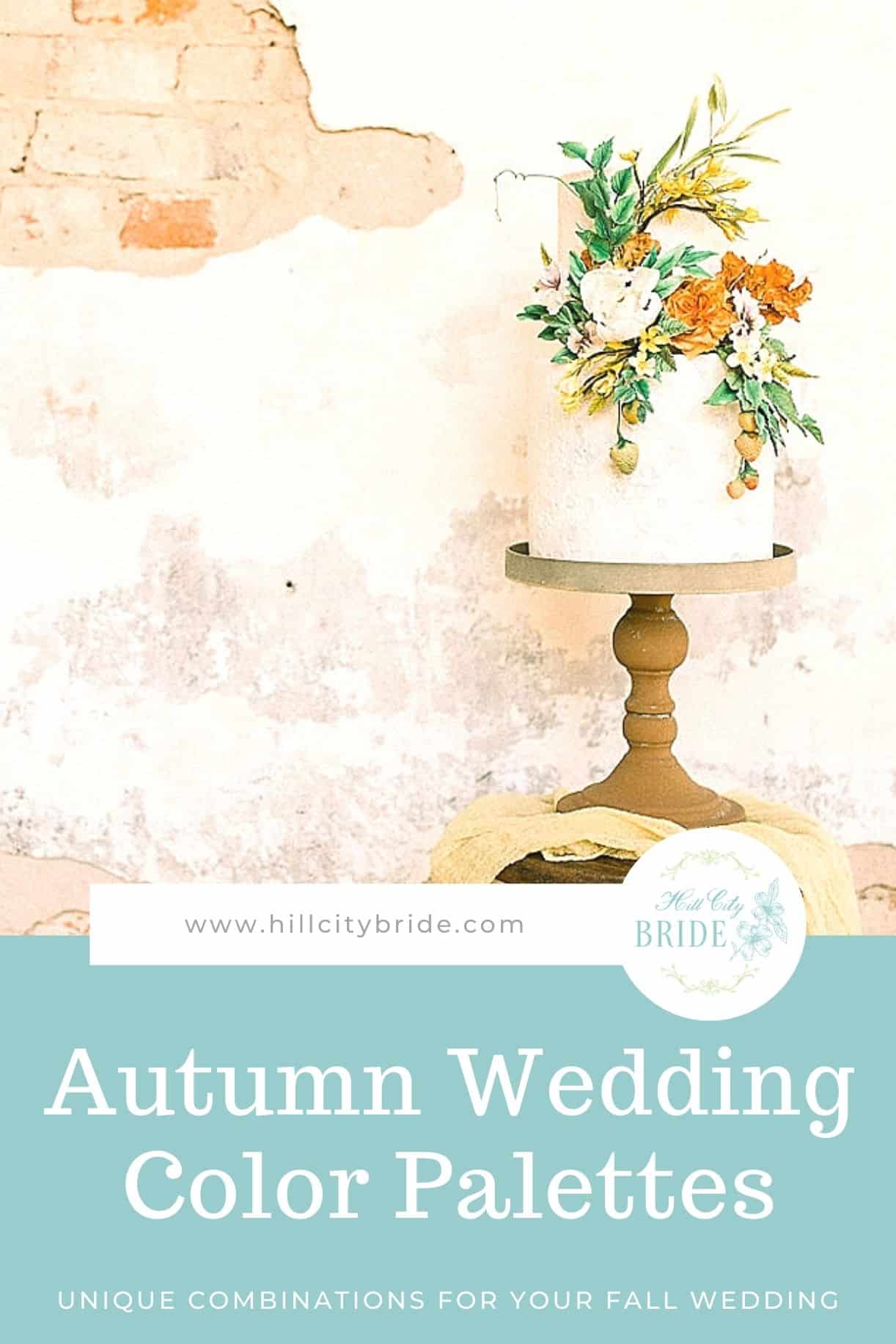 How to Pick Fall Wedding Colors