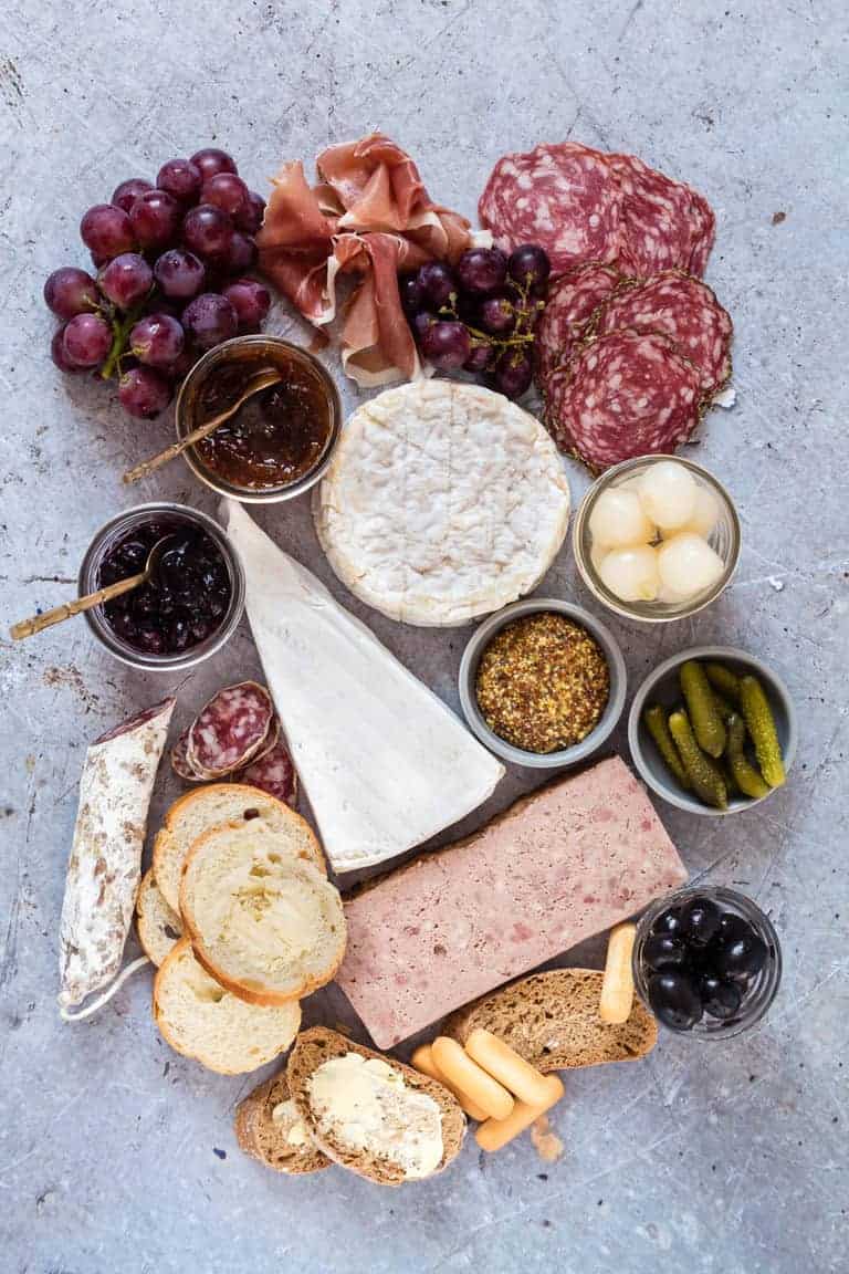 French Charcuterie Platter | Charcuterie Board for Dinner