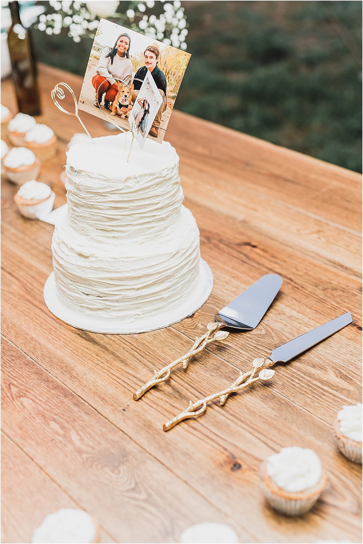 Unique Cake Topper with Photos