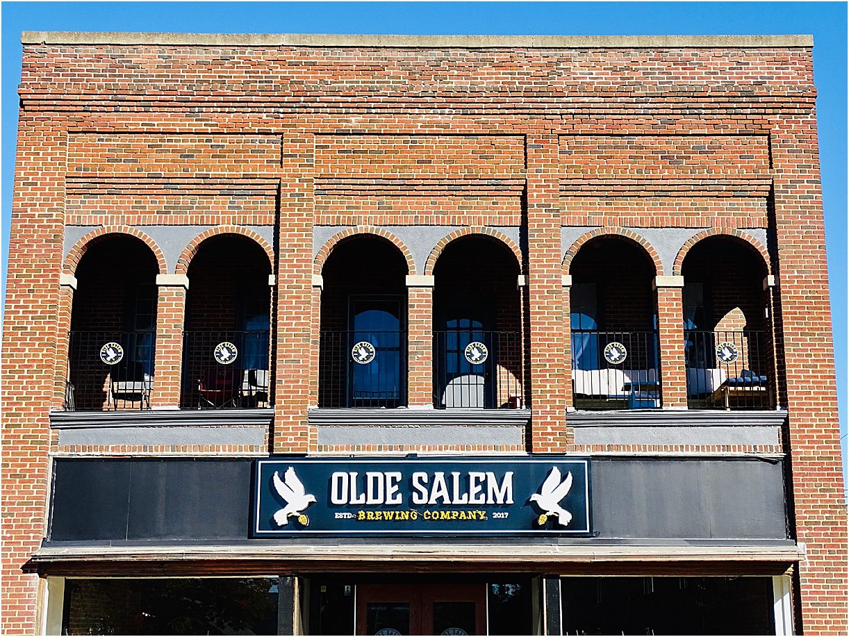 Olde Salem Brewing Company Brewery Virginia Downtown