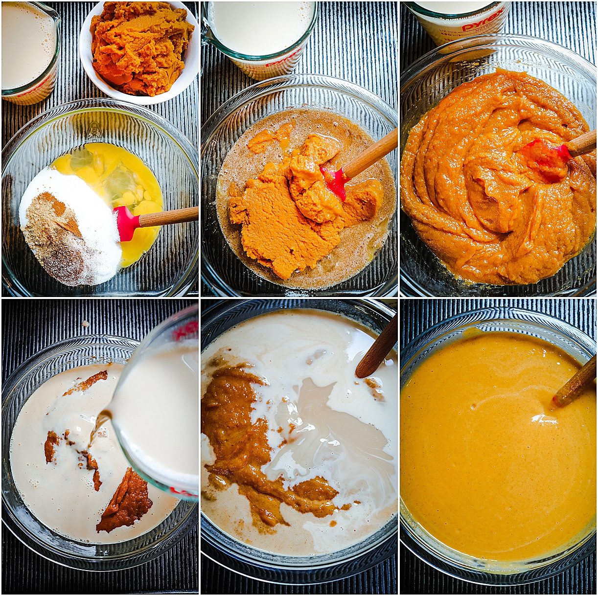 Flourless Pumpkin Pie Filling Recipe Process