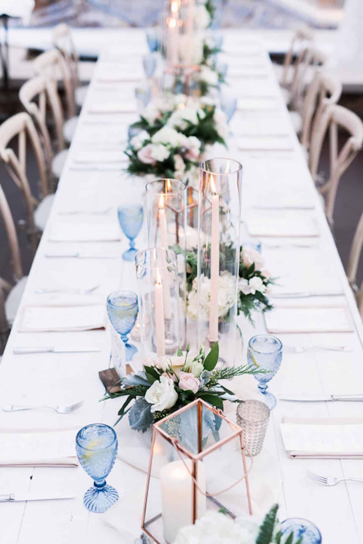 Unique Winter Wedding Colors from Michelle Leo Events