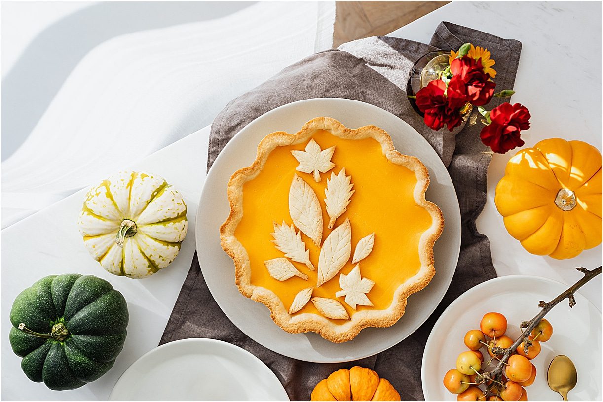 Thanksgiving for Two Menu Ideas Pumpkin Pie Decorated