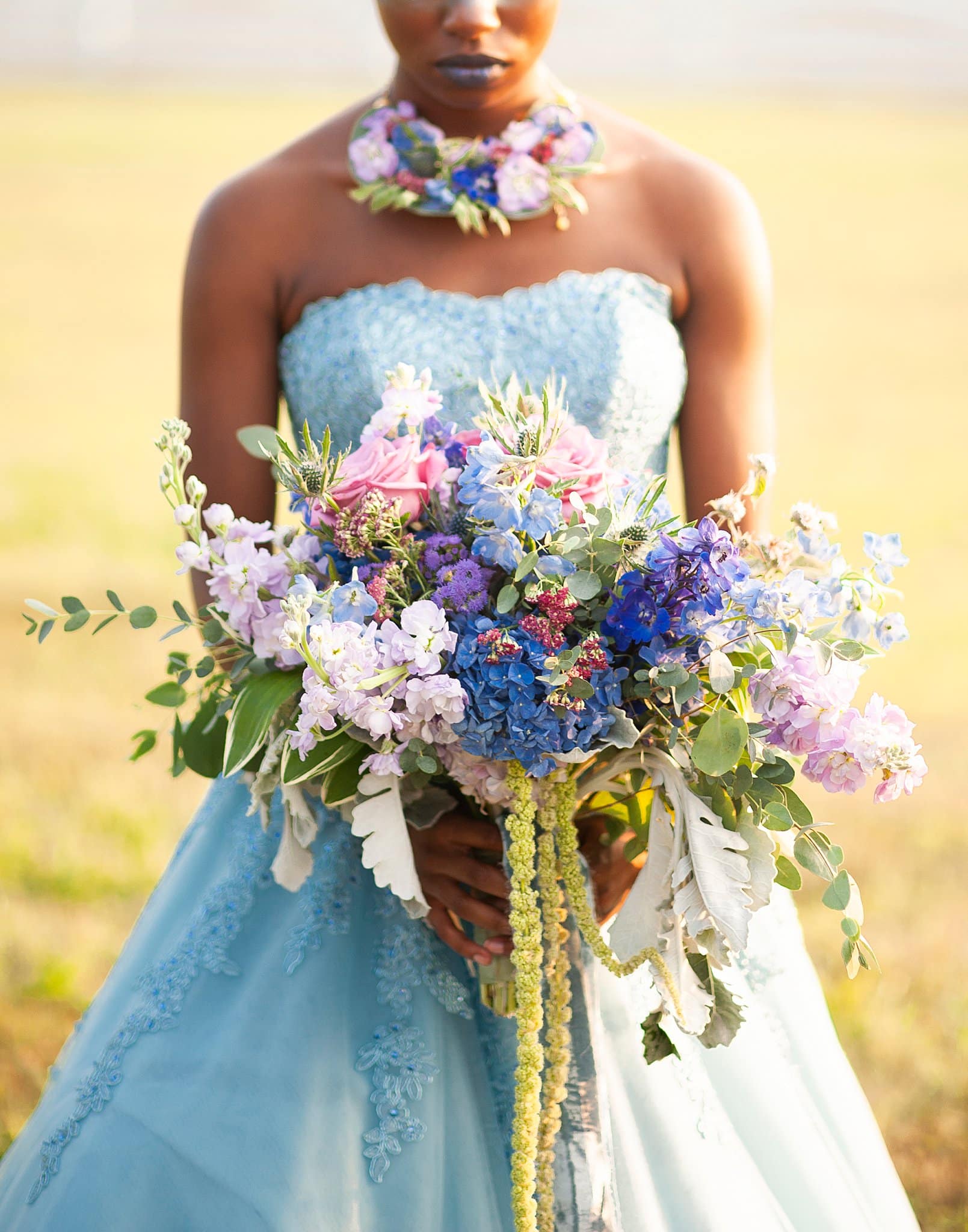 Pastel Wedding Colors | Purple and Blue Wedding Ideas Bouquet